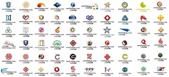Логотипы векторные символы бренды логотипы лого игр абстрактный логотип