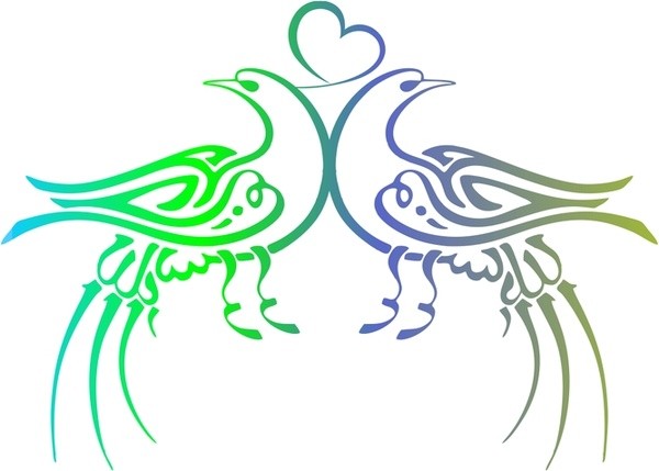 Арабская каллиграфия птица басмала в виде птицы арабская каллиграфия орел