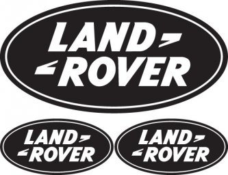 Скачать dxf - Land rover логотип land rover logo ленд ровер