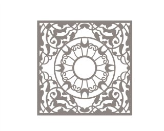 Мандала узор орнамент для резки узоры шаблоны трафареты мандала