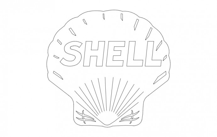 Скачать dxf - Ракушка шаблон ракушка рисунок ракушка карандашом роял датч