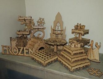 Деревянные игрушки макеты для лазерной резки выставка деревянных изделий Распознать