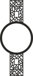Скачать dxf - Круг иконка значок круг круглая рамка черная круг