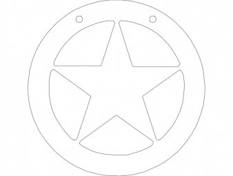 Скачать dxf - Трафарет эмблемы звезды знак супергероев трафарет раскраски логотипы