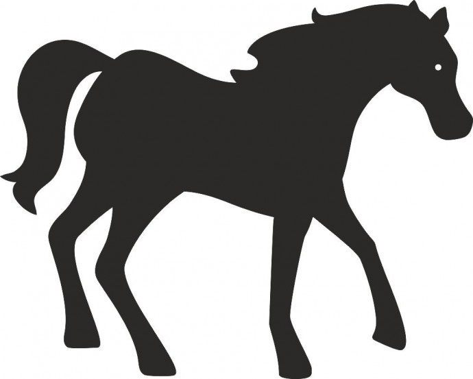 Скачать dxf - Силуэт лошади черный силуэт лошади силуэт коня силуэт