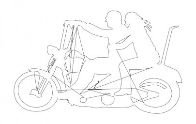 Скачать dxf - Вытынанки велосипед шаблоны для вырезания велосипед раскраска для