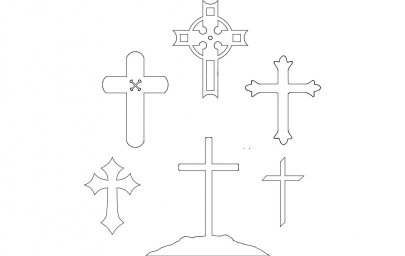Скачать dxf - Крестик трафарет крест православный православный крест трафарет православный