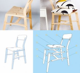 Скачать dxf - Стул стул эскиз обеденные стулья современные стулья дизайн