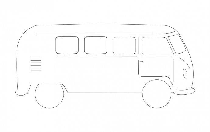 Скачать dxf - Автобус разукрашка фургон фольксваген раскраска автобус фольксваген раскраска