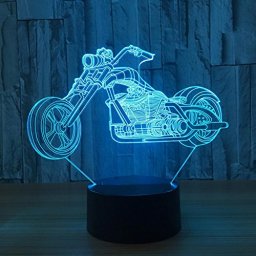 Ночник мотоцикл 3д светильник мотоцикл светильник мотоцикл ночной светильник 3д