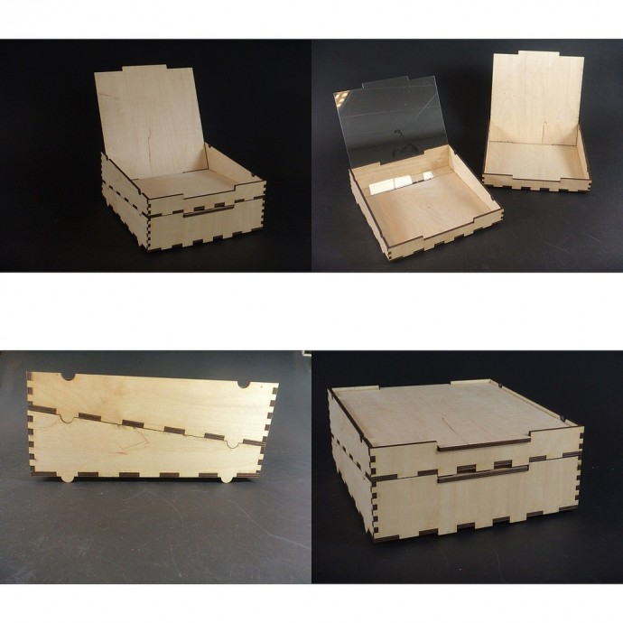 Скачать dxf - Изделия из фанеры коробочки упаковка из фанеры коробка