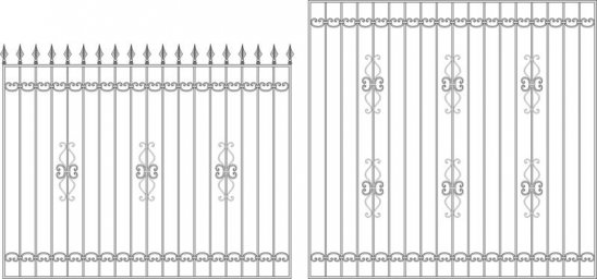 Кованый забор кованые заборы эскизы барнаул секции забора ковка эскизы