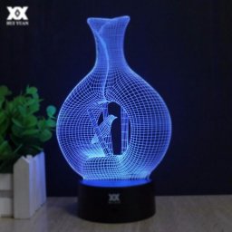 Скачать dxf - Ночник ваза светодиодный ваза ночник декоративные светильники светильники