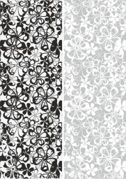 Узоры узоры цветы цветы черно белые орнамент плоттерный стильный цветы