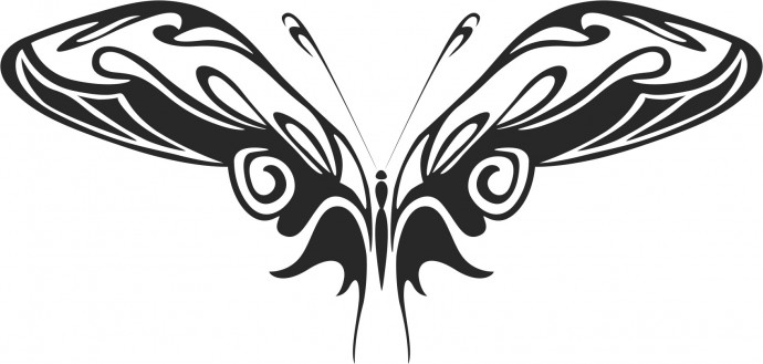 Скачать dxf - Бабочки векторные бабочка cdr корел графика бабочка ажурная