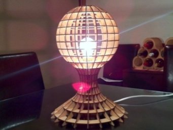 Скачать dxf - Светильник лампа дизайнерские светильники светильники ручной работы деревянные
