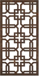 Скачать dxf - Геометрический узор решетка прорезные панели марокканский орнамент марокканский