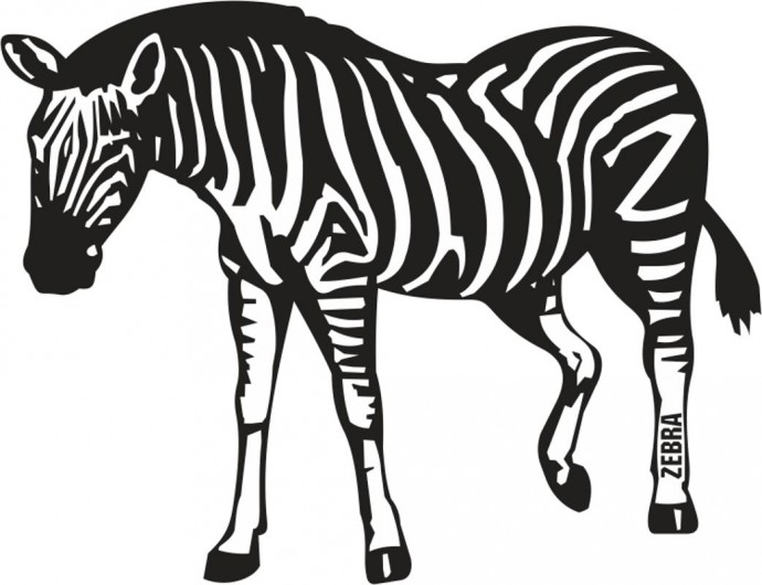 Зебра раскраска зебра вектор зебра шаблон зебра мультяшная зебра поэтапно