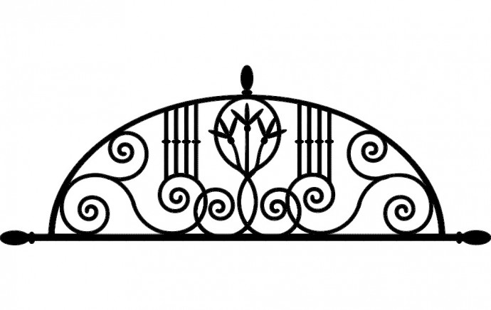 Скачать dxf - Ковка кованый забор художественная ковка забор ковка ковки