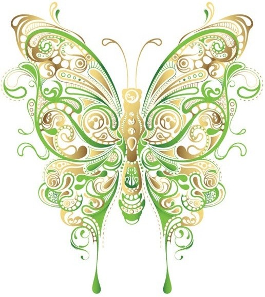 Бабочка узор орнамент бабочки узоры зеленые бабочки бабочка бабочка рисунок 660