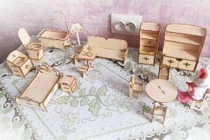 Мебель для кукольного домика кукольная мебель мебель для кукол из