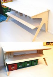 Скачать dxf - Стол с полками деревянная мебель мебель стол столы