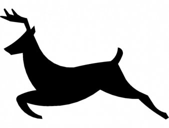 Скачать dxf - Силуэты собак бегущий олень силуэт бегущий олень силуэт