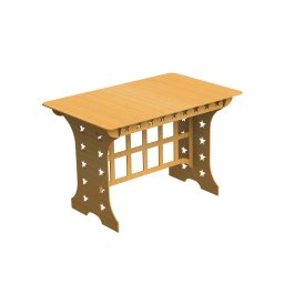 Скачать dxf - Мебель стол обеденный стол стол парта столик