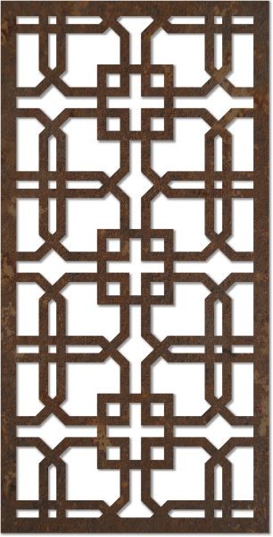 Скачать dxf - Геометрический узор решетка прорезные панели марокканский орнамент марокканский