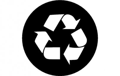 Скачать dxf - Иконка recycle переработка иконка иконка рециклинг символы знак