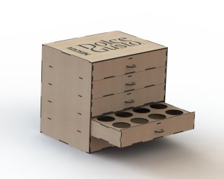 Скачать dxf - Органайзеры для хранения коробка дизайн дизайнерская упаковка коробок