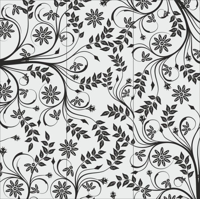 Орнаменты фон узоры красивые мелкие узоры растительный орнамент черно белый