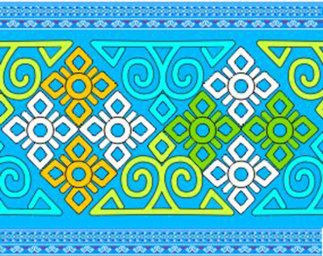 Орнамент орнамент народный туркменские национальные узоры азия орнамент геометрический орнамент