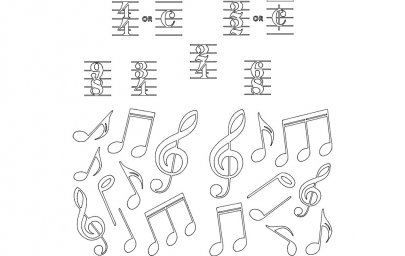 Скачать dxf - Музыкальные инструменты задания задания пиктограмма музыкальные инструменты инструмен