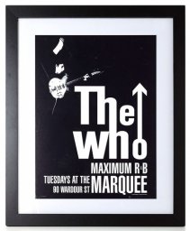Рок плакат постер the who постер музыкальные постеры the who