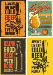 Ретро постеры пиво пивные плакаты постеры пива вектор анти пивные
