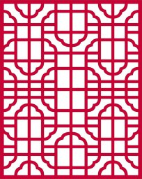 Скачать dxf - Узор решетка узор орнамент китайский узор решетка китайский