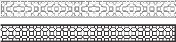 Орнамент декоративные решетки металлическая ограда ограждения металлические