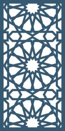 Скачать dxf - Геометрический узор восточный геометрический орнамент вырезка орнамент современный