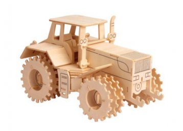 Игрушки деревянный трактор к700 сборная модель мир деревянных игрушек трактор