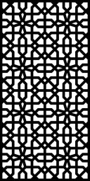 Скачать dxf - Марокканская решетка узоры трафарет орнамент марокканская решетка геометрические