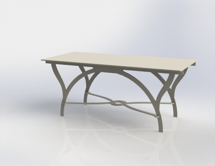 Скачать dxf - Стол столы стол обеденный стол столы металлические стол