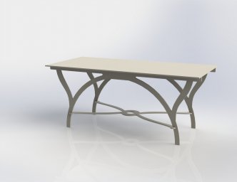 Скачать dxf - Стол столы стол обеденный столы столы металлические стол