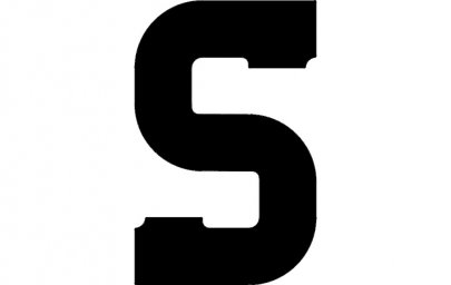 Скачать dxf - Логотип буква s на прозрачном фоне цифра 2