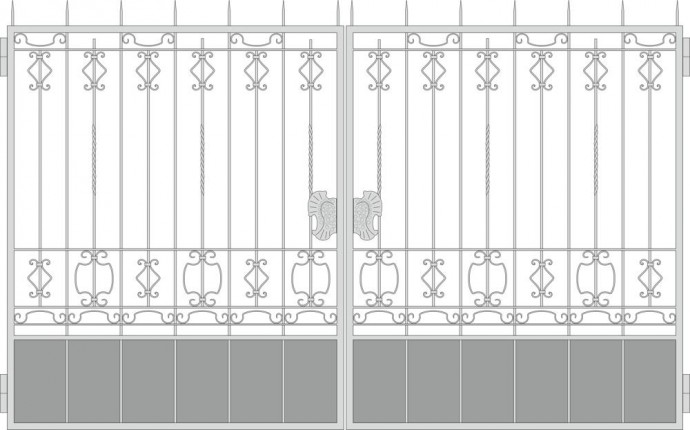Эскизы кованых заборов эскизы стальных кованных заборов кованые заборы чертежи