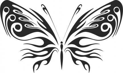 Бабочки векторные бабочка трайбл тату бабочки узоры бабочки тату трайбл