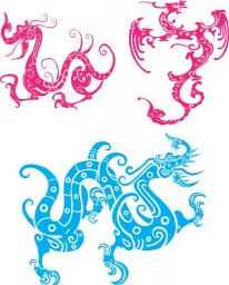 Дракон пдф китайский дракон рисунок китайский дракон эмблема китайский орнамент