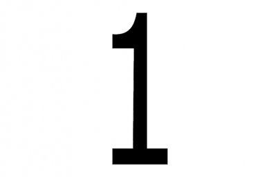Скачать dxf - Цифры буквы цифра 1 значок рисунок цифры буквы
