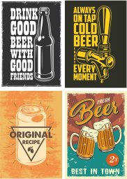 Постеры пива вектор пиво ретро постеры пиво пивные плакаты плакаты