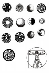 Стилизованные круги орнамент символы орнамент в кругу орнамент стихии